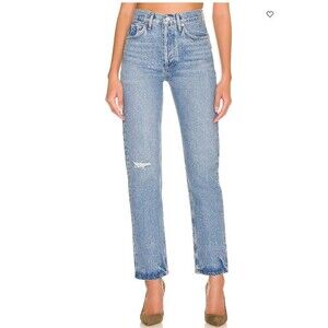 AGOLDE The 90's Pinch Waist Jeans Size 24 in color Abstract